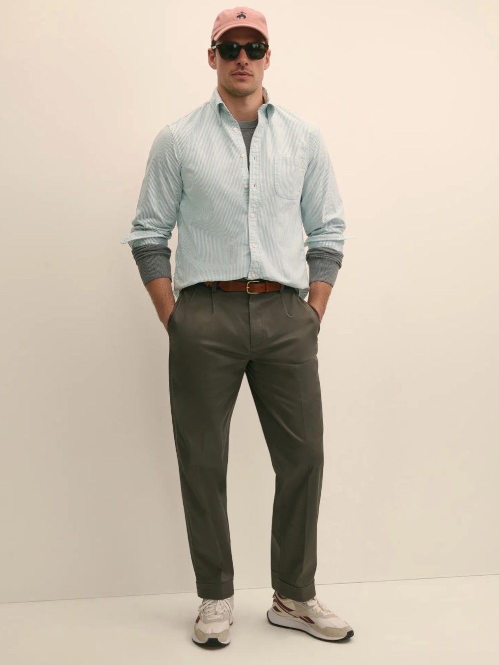 NWT Brooks Brothers Wrinkle-Free Elliot Fit Advantage Stretch Chinos